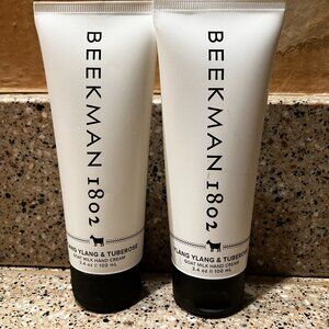 Beekman 1802 Ylang & Ylang Tuberose 2 Hand Cremes! Sealed